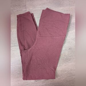 Maternity Burgundy Leggings